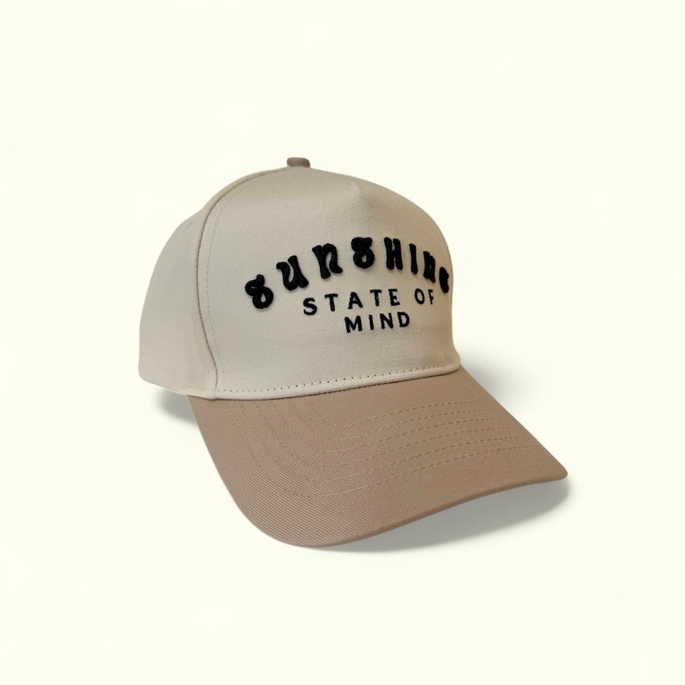 Sunshine State of Mind A-Frame Snapback Hat - Brand New